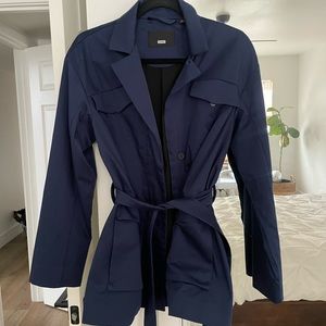 Like NEW | AWAY Travel Navy Utility Jacket small